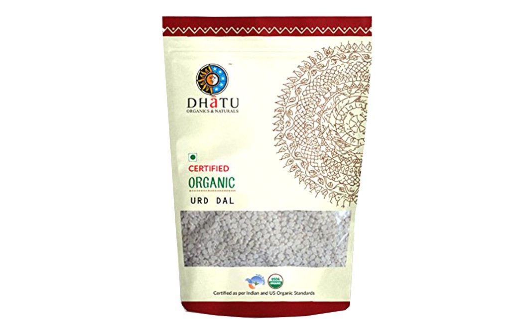 Dhatu Certified Organic Urd Dal    Pack  500 grams